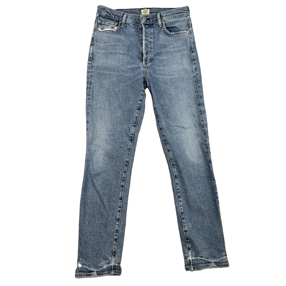 Citizens Of Humanity Premium Vintage Olivia Ankle Jeans 26 Distressed Button Fly